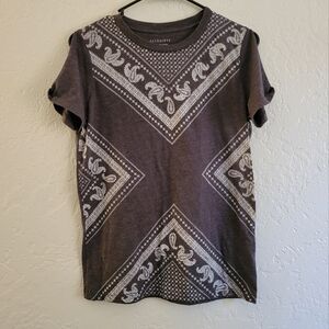 Allsaints Bandana Mazzy Tee Size Small